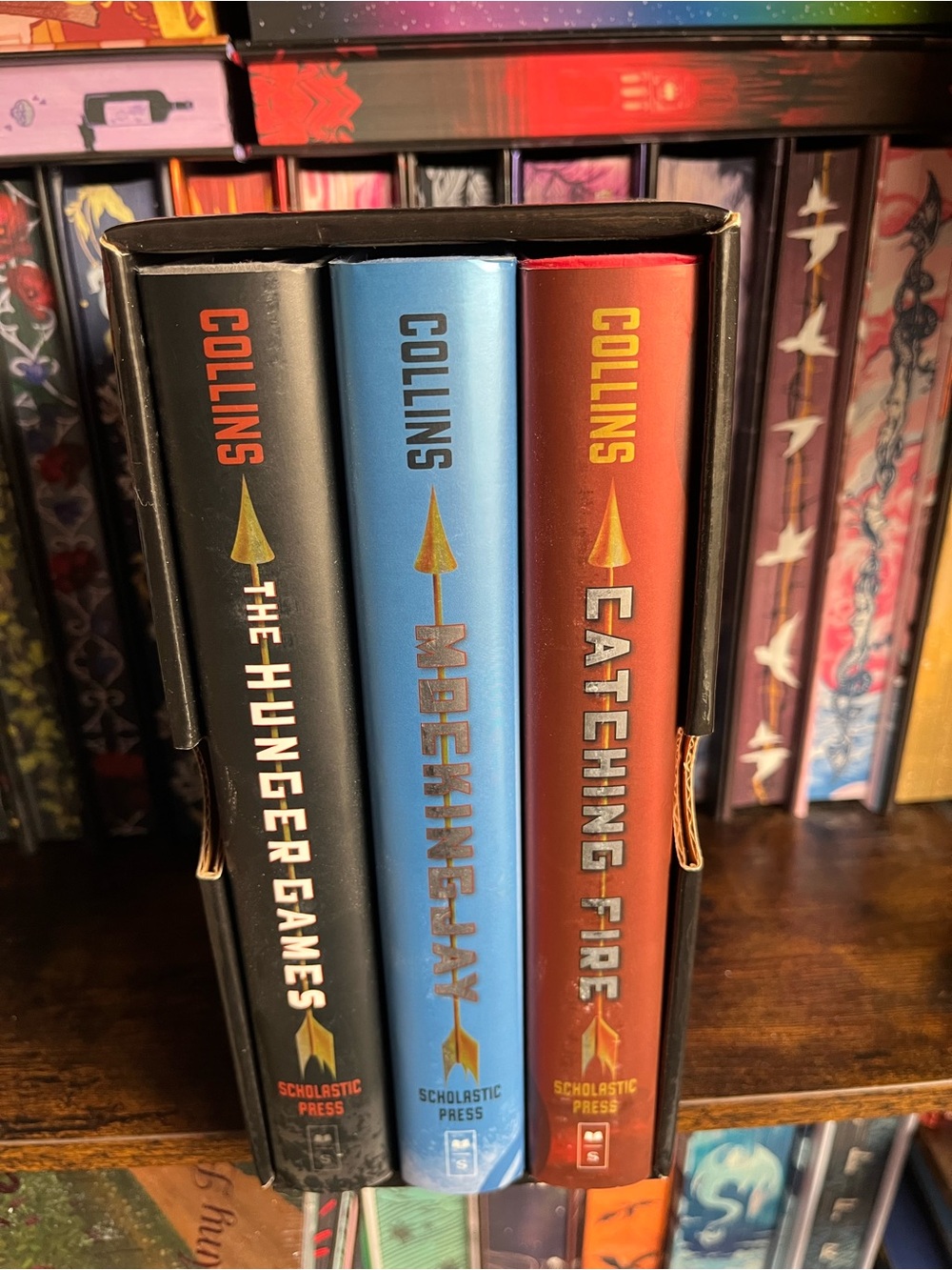 The Hunger Games Trilogy by Suzanne Collins Hardcover New